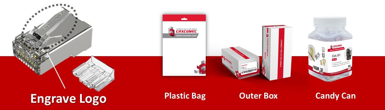 OEM-service voor RJ45-connector